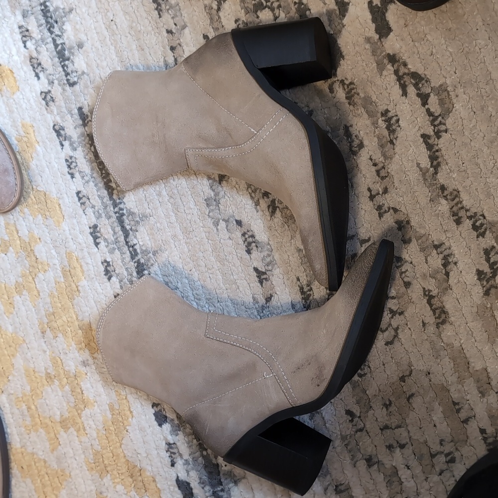 Brass Plum booties